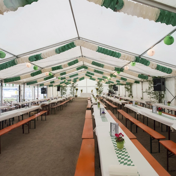 Festzelt als Bierzelt